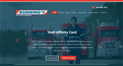 Desktop Screenshot of dunningsfuel.com.au